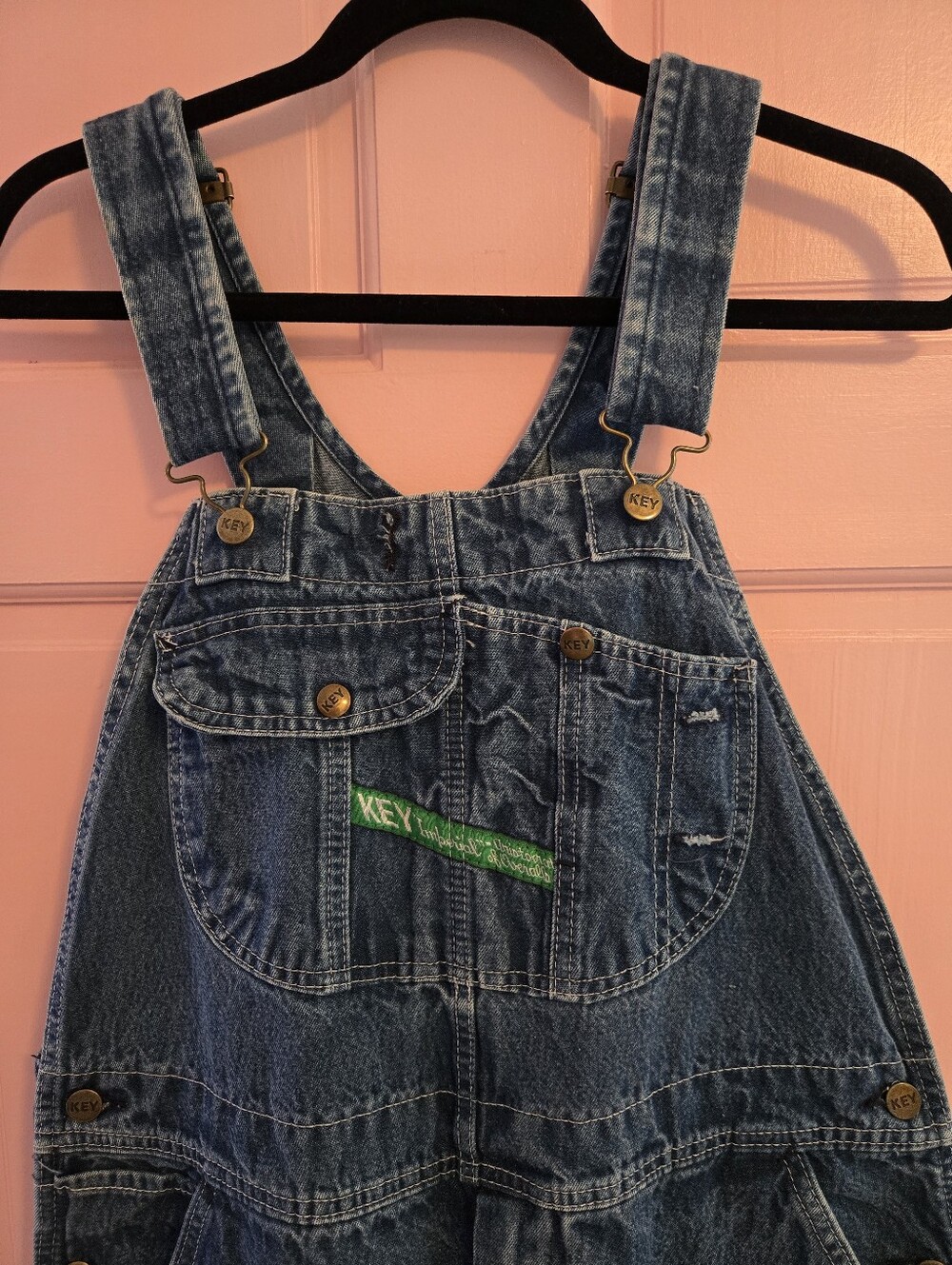 Denim Overalls